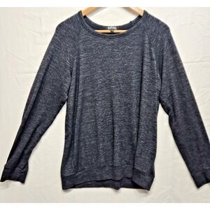 Buffalo David Bitton Mens Black Round Neck Long Sleeve Knit Sweater Size M